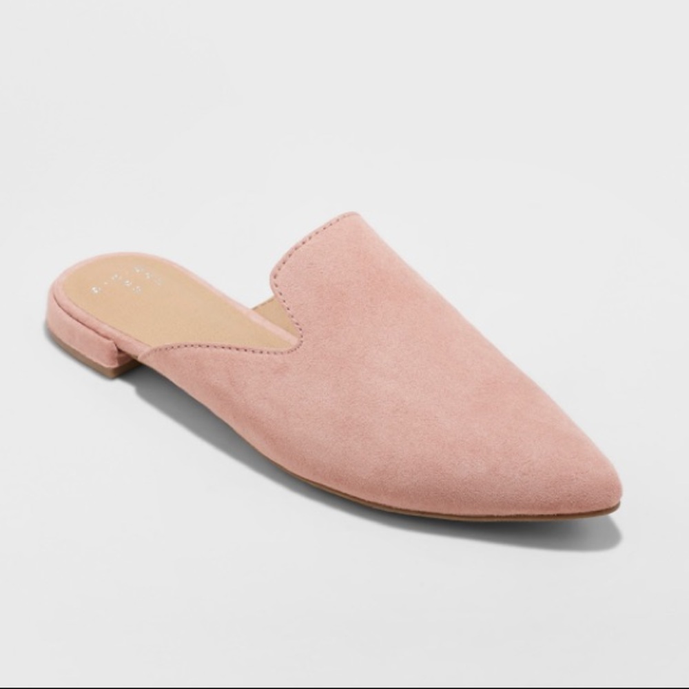 NWT A New Day Slip On Pointed Toe Mules